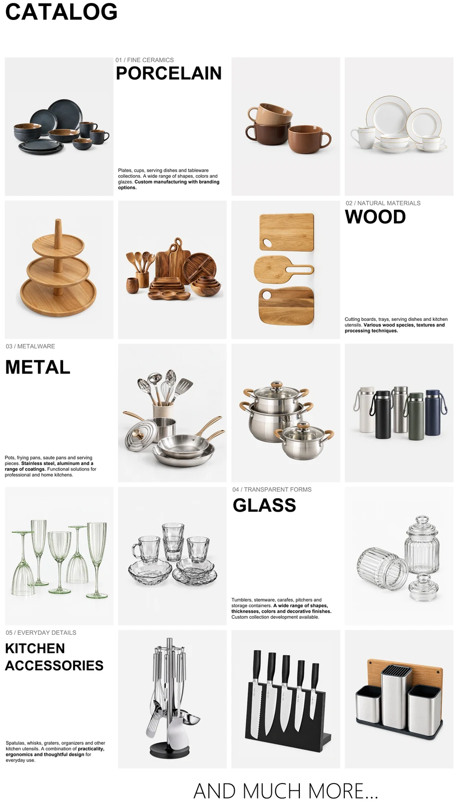 BURO LUKPAN catalogue with a homeware selection